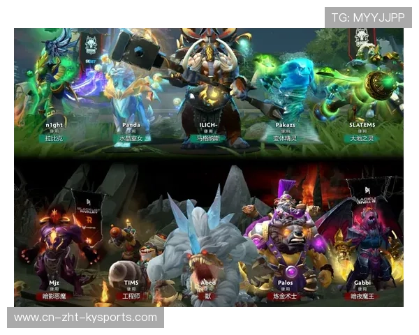 职业比赛Dota2战术压制毫无机会